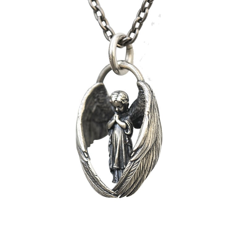 🙏Praying Angel Pendant Necklace - You Are My Angel💝