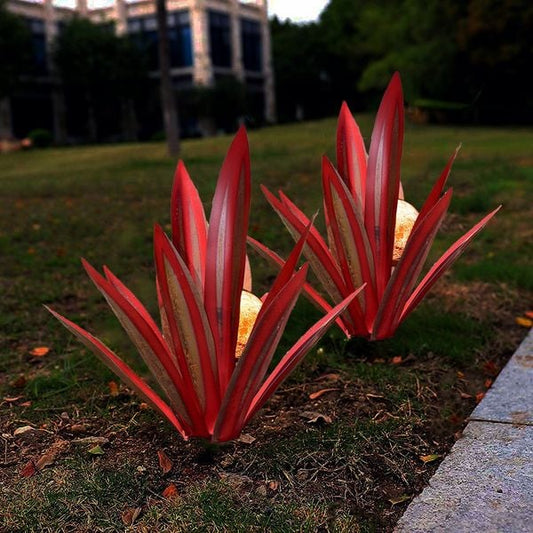 LAST DAY PROMOTION 49% OFF - 🌵Anti-rust Metal Led Tequila Agave Plant-Perfect for garden