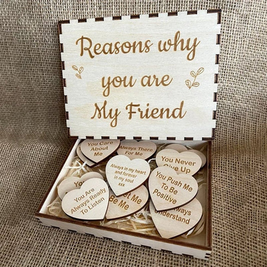 🔥 BIG SALE - HALF PRICE🔥🔥"Reasons Why You Are My Friend" Friendship Gift