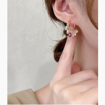 💎Shiny Colorful Dangle Pomegranate Earrings