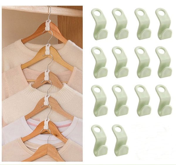 【🔥The 2024 The best closet helper】Space-Saving Clothes Hanger Connector Hooks