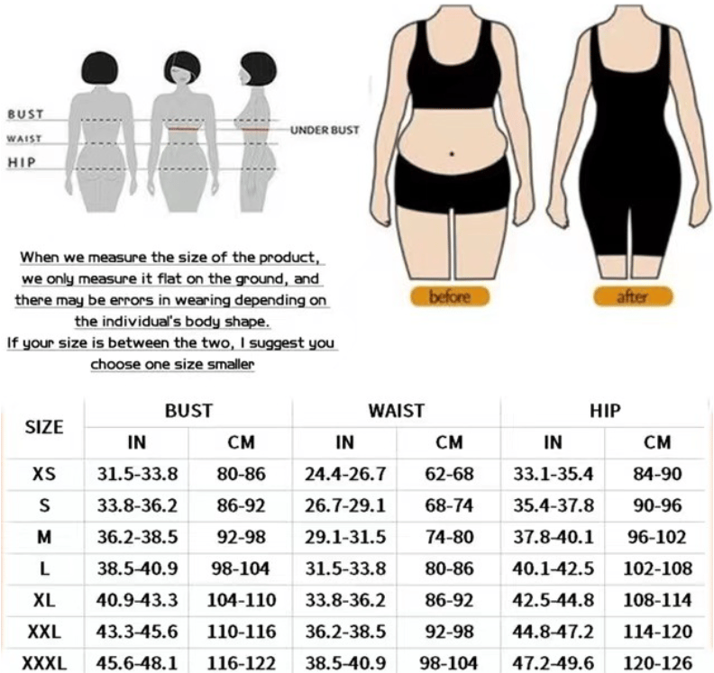 High Compression Bodysuit Body Shaperwear