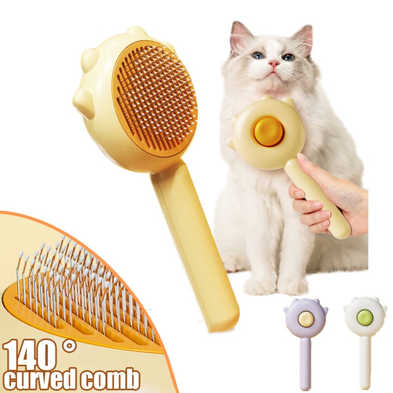 (🔥Promotion - 49%OFF) Pet Floating Hair Massage Comb-🛒 Buy 2 Free Shipping