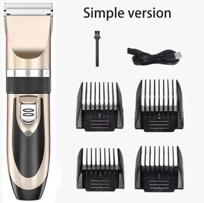 NOISE-FREE DESIGN PET HAIR CLIPPER（Free pet comb for a limited time）