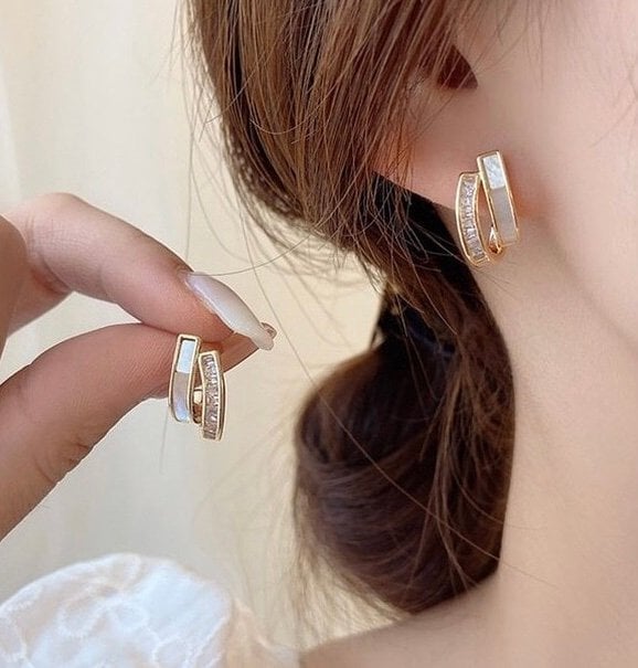 💖2022 Mother's Day Promotion- 49% OFF🌹Shiny Crystal Earrings