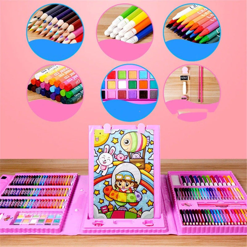 Deluxe 6-In-1 Art Creativity Set™ (🎄🎁The Best Present For Kids)