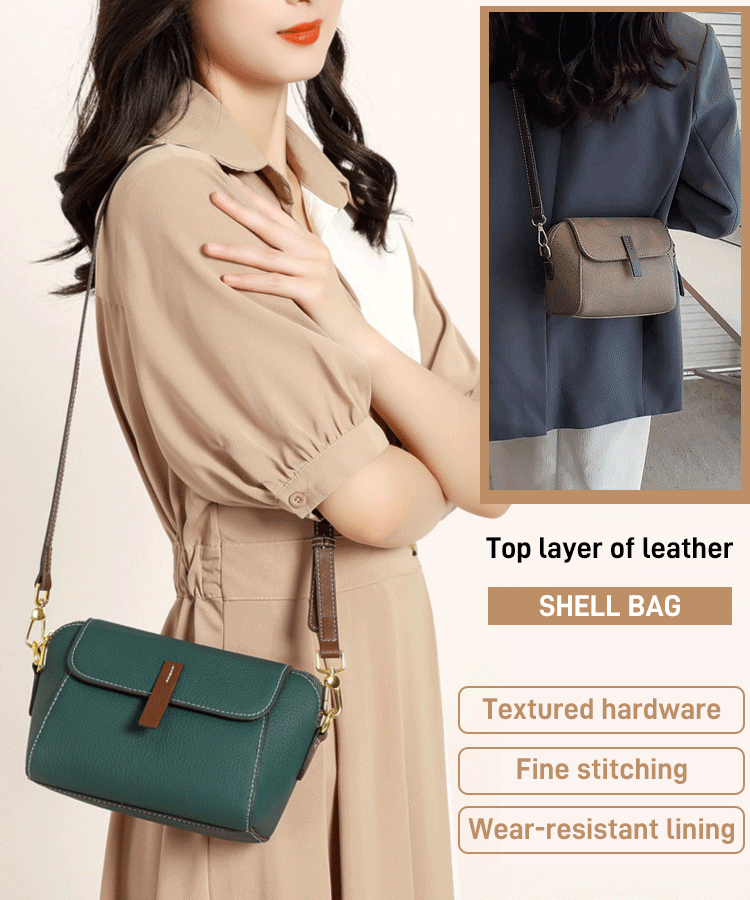 🔥Summer Hot Sale 49% off🔥🎁WLight luxury soft leather trendy and versatile crossbody bag【Buy 2 Free Shipping】