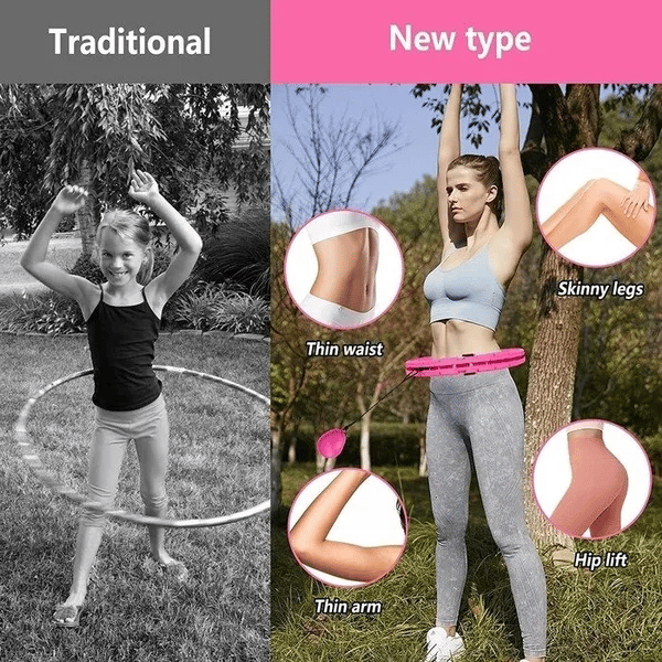 ⏰Last Day OFF 49%🔥Smart Weighted Fit Hoop- Loss Fast fat burning!🔥