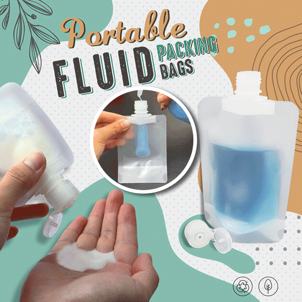 48% OFF🔥Portable Travel Fluid Makeup Packing Bag