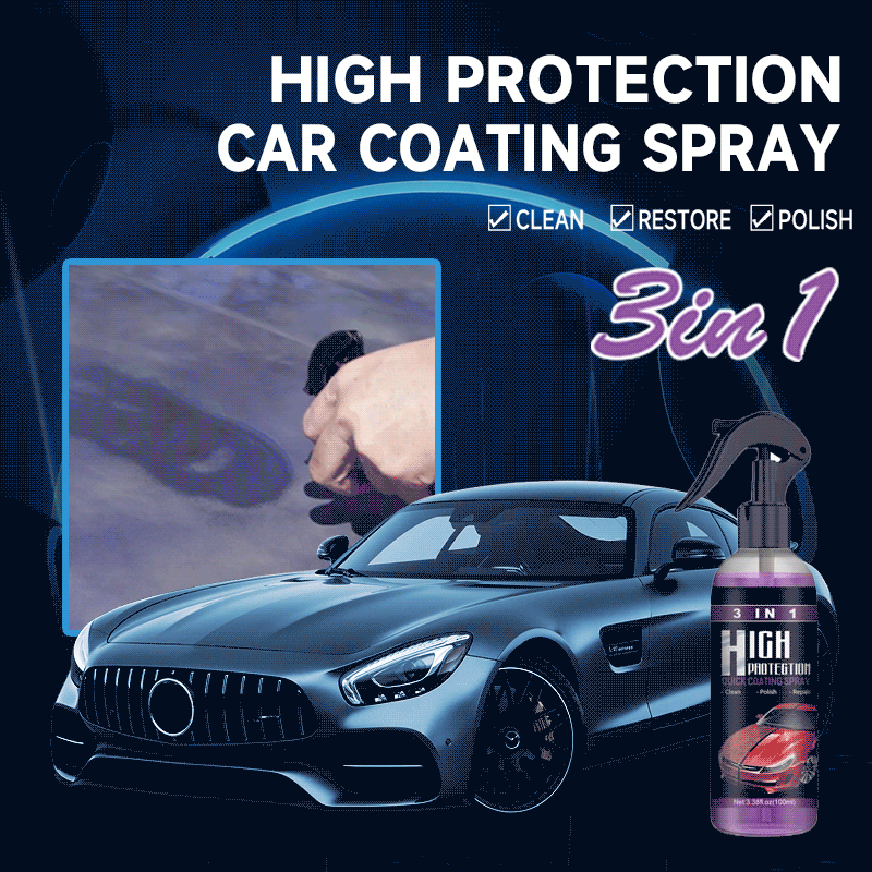 3 in 1 High Protection Car Coating Spray