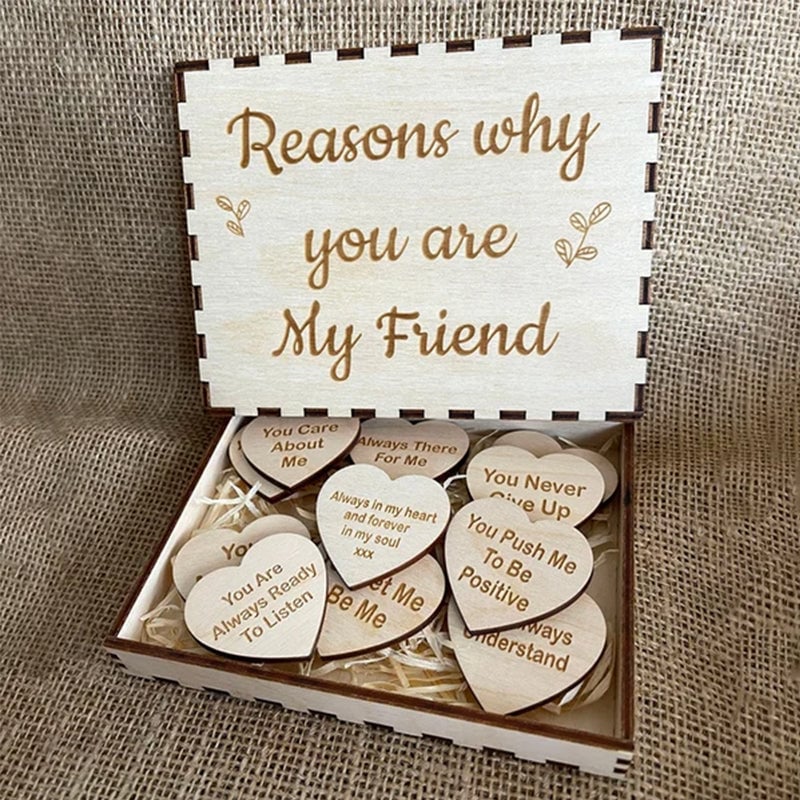 🔥 BIG SALE - HALF PRICE🔥🔥"Reasons Why You Are My Friend" Friendship Gift