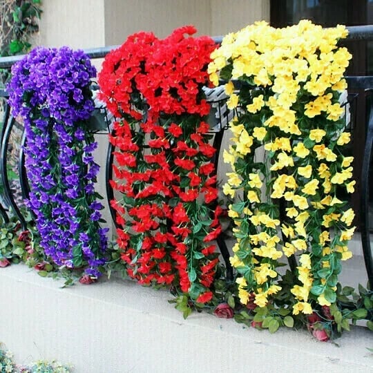 🌺Vivid Artificial Hanging Orchid Bunch🌷