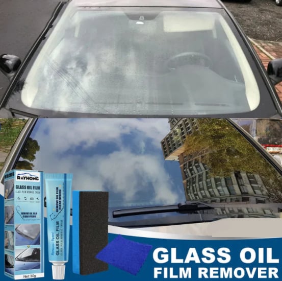 ✨Car Glass Oil Film Cleaner🚗Buy one get one free(2 pcs)