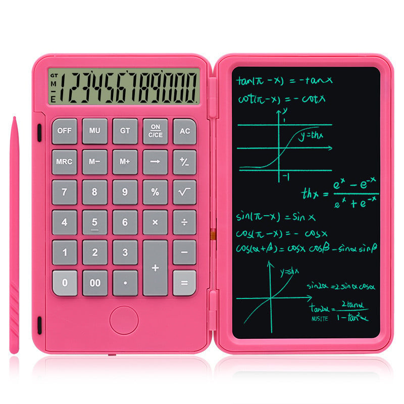 Electronic sketchpad calculator