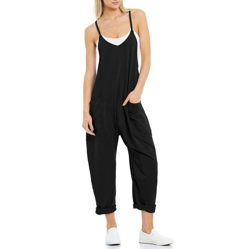 LAST DAY 49% OFF🔥Wide Leg Jumpsuit with Pockets (Buy 2 Free Shipping)