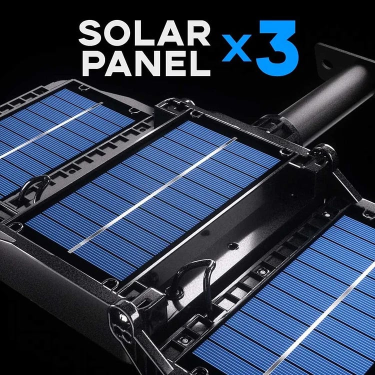 ⏰Last Day Promotion 49% OFF - 2023 NEW Solar Led Light System: 3x Solar Panels