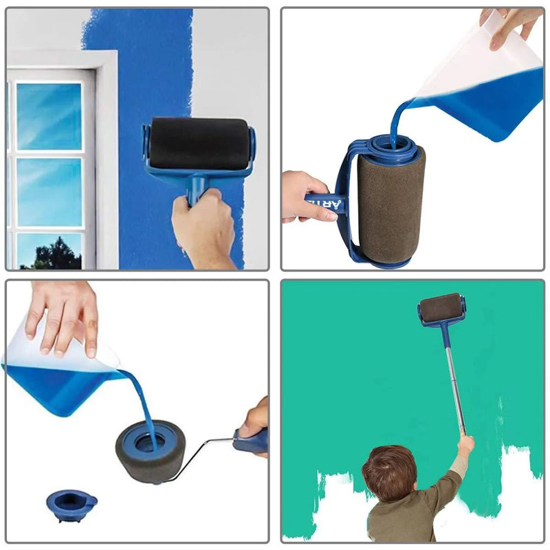 🔥Lowest Prise-Last Day 48% OFF🔥Multifunctional Paint Roller Brush Tools Set