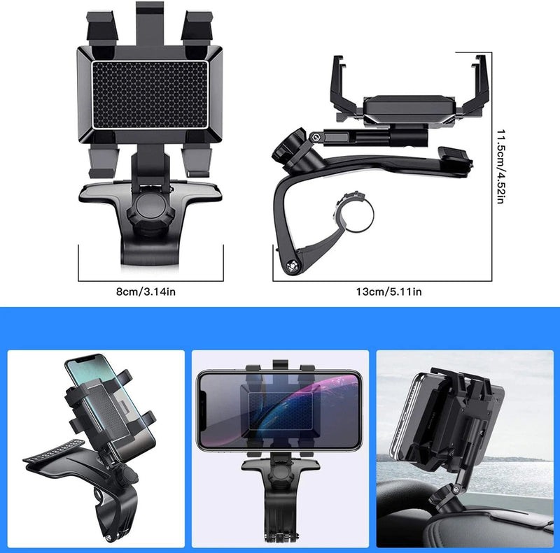 🔥Multifunctional Car Dashboard Mobile Phone Holder
