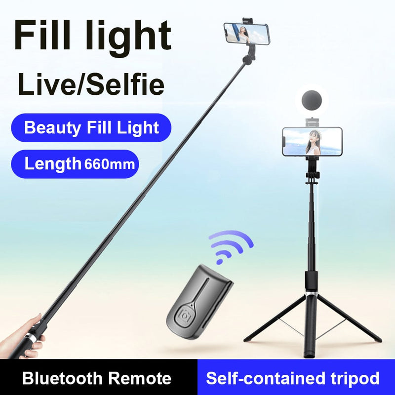 🔥Hot Sale🔥New 6 in 1 Bluetooth Selfie Stick