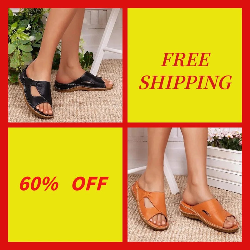🔥49%🔥2024 Women Casual Summer Daily Comfy Slip On Sandals
