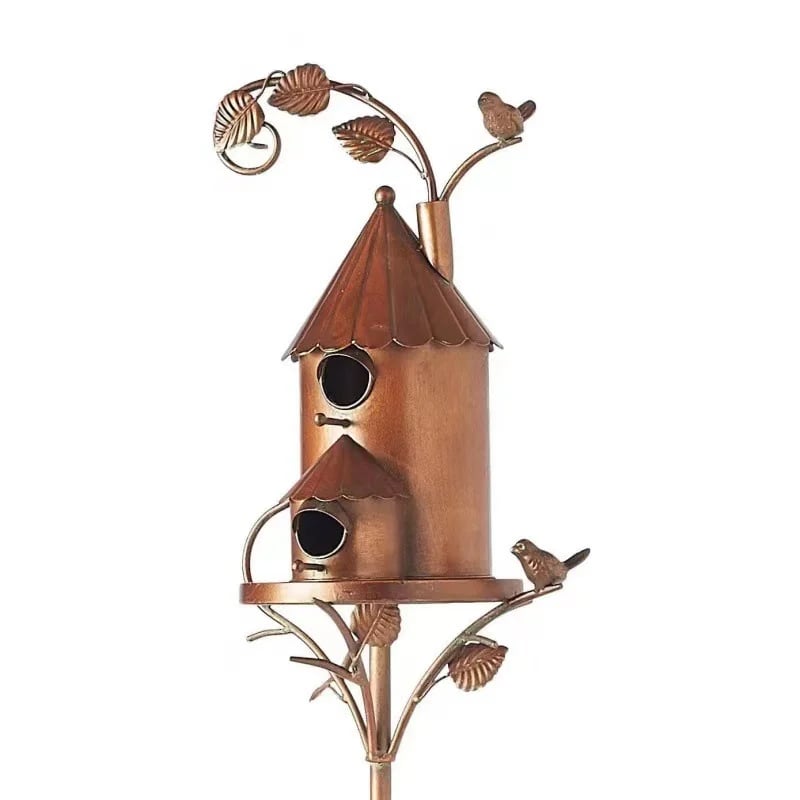 🔥49% OFF - Birdhouse Garden Stakes