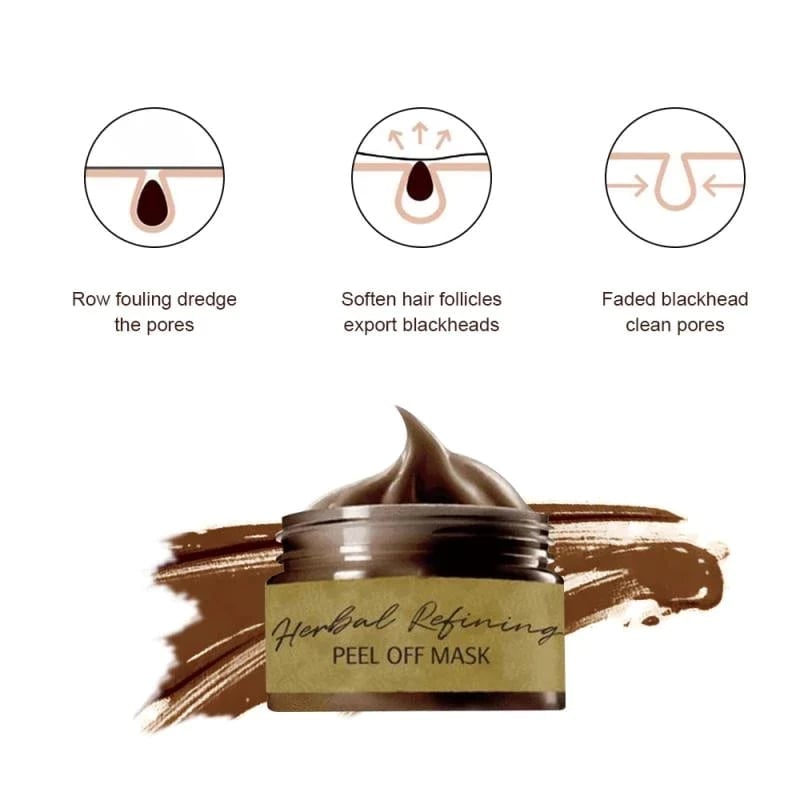 🔥Last Day Promotion 49% OFF - Herbal Refining Peel-Off Facial Mask