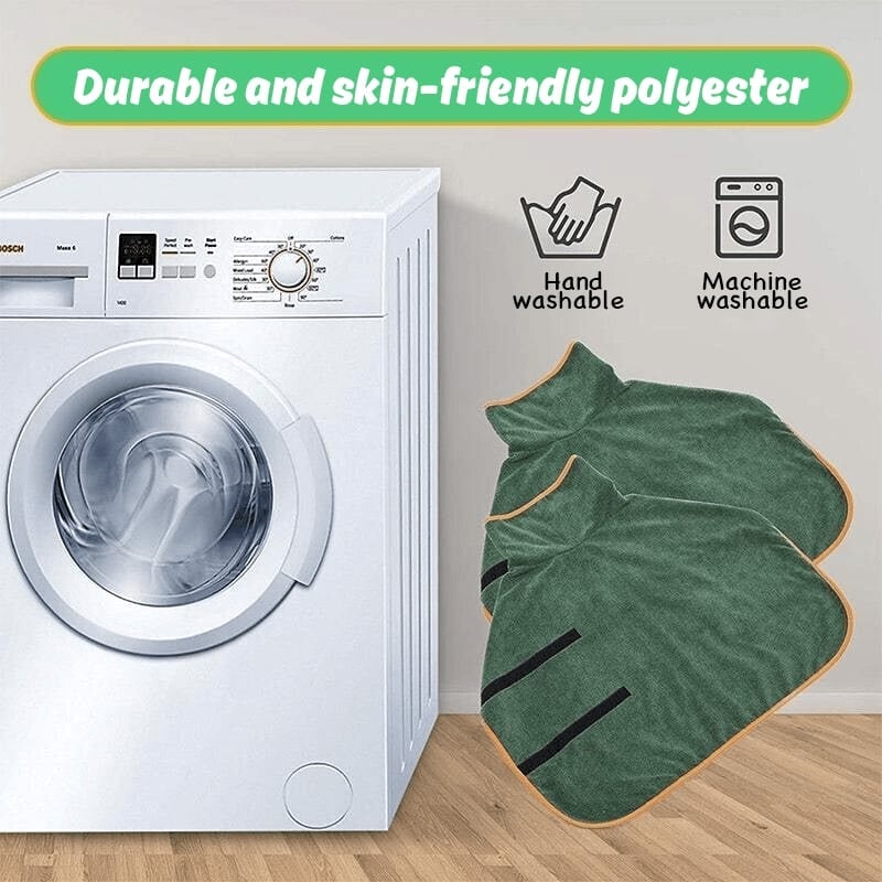 🎄Super absorbent pet bathrobe