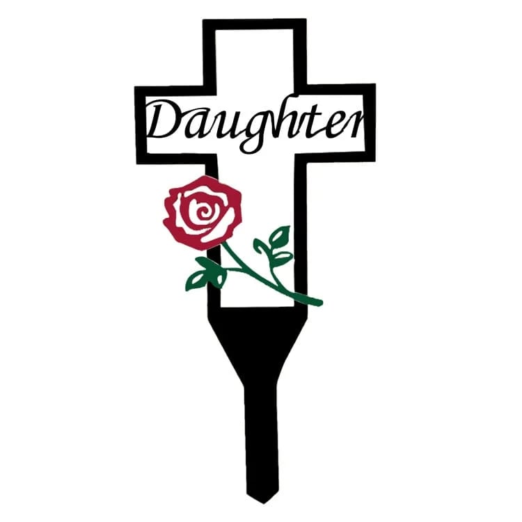 Memorial Day Sale 47%OFF - Cemetery Memorial Cross Stake for Parents