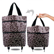 Foldable Shopping Trolley Tote Bag