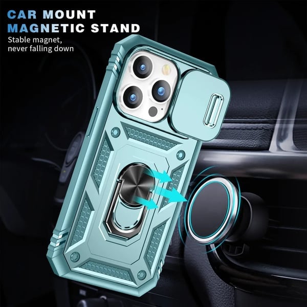 （Summer Hot Sale Now-48% OFF）Magnetic Car Finger Ring 3-in-1 Phone Case-BUY 3 GET EXTRA 15 % OFF & FREE SHIPPING