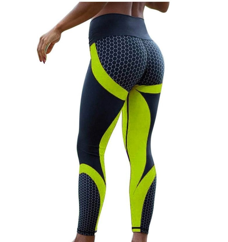 🌹Colorblock Butt Lifting High Waist Sports Leggings💥