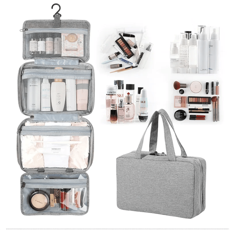 Water-resistant Toiletry Bag Travel Bag with Hanging Hook