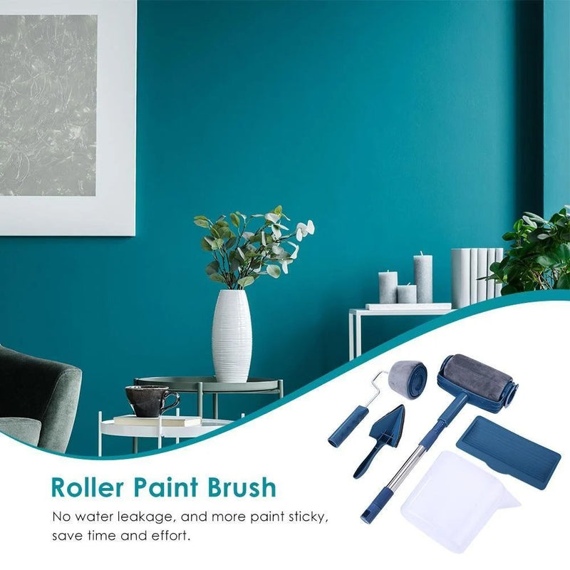 (Father's Day Gift-BIG SALE) Paint Roller Brush Painting Handle Tool-BUY 2 FREE SHIPPING