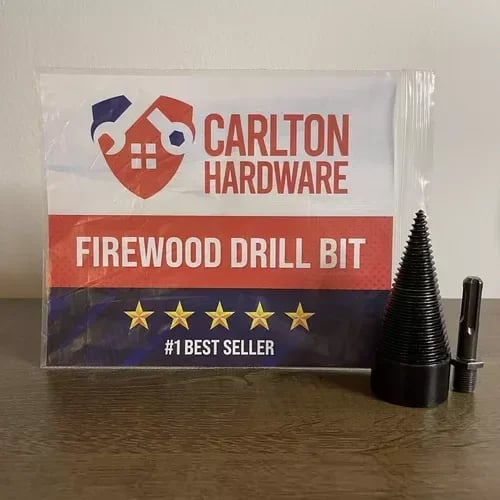 🎁Father's Day Gift - WOOD LOG SPLITTER FIREWOOD DRILL BIT