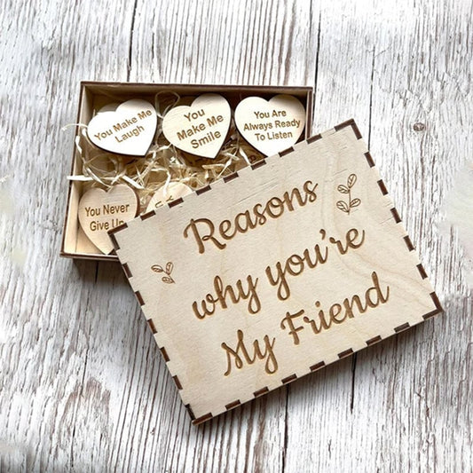 🔥 BIG SALE - HALF PRICE🔥🔥"Reasons Why You Are My Friend" Friendship Gift