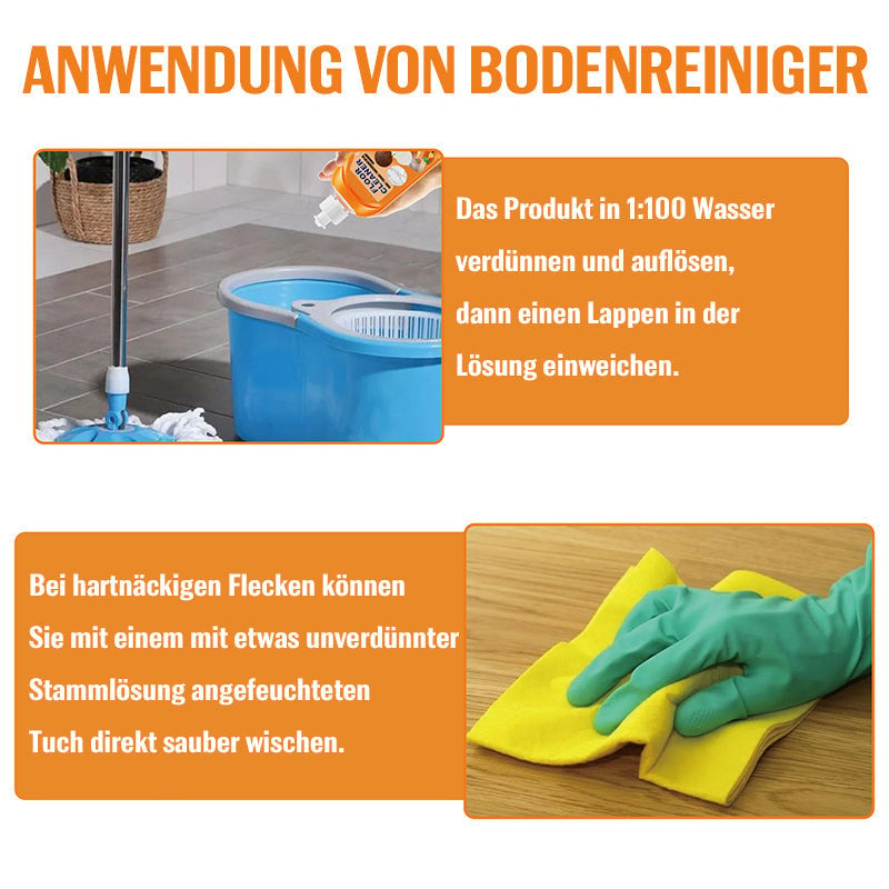 🔥Rabatt zum halben Preis🔥🔥Leistungsstarker Bodenreiniger