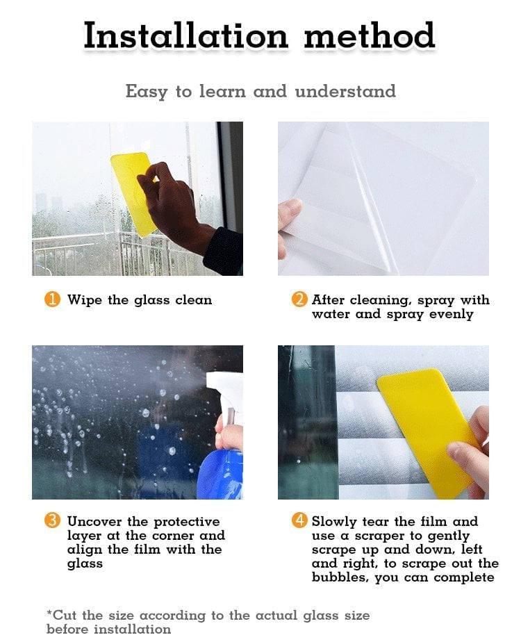 (🌸Spring Hot Sale Now-49% Off❤)Imitation Blinds One-Way Perspective Glass Film（🔥Discretionary tailoring🔥）