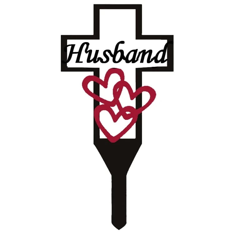 Memorial Day Sale 47%OFF - Cemetery Memorial Cross Stake for Parents