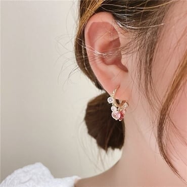 💎Shiny Colorful Dangle Pomegranate  Earrings