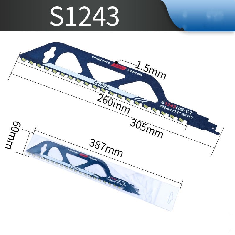 Reciprocating Saw Blade for Cutting EVERYTHING