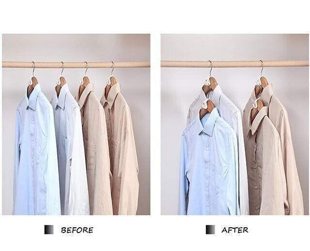 【🔥The 2024 The best closet helper】Space-Saving Clothes Hanger Connector Hooks