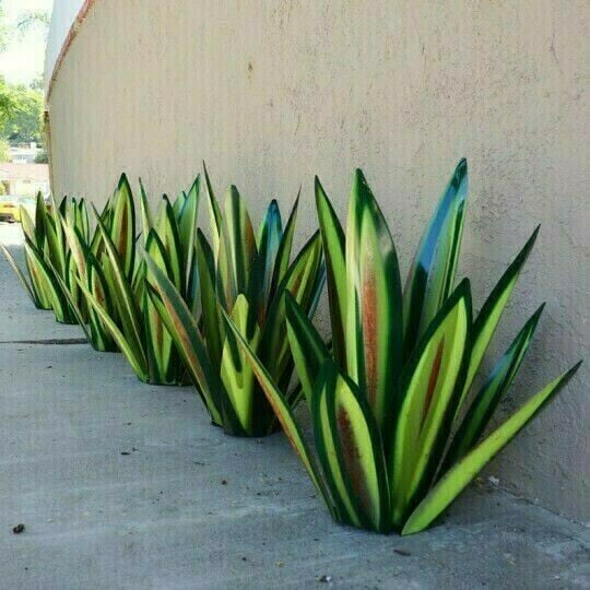 LAST DAY PROMOTION 49% OFF - 🌵Anti-rust Metal Led Tequila  Agave Plant-Perfect for garden