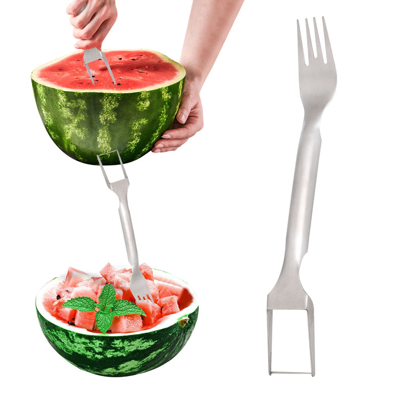 (❤️2023 Monday's Day Sale-49% OFF❤️)2-in-1 Stainless Steel Fruit Cutter