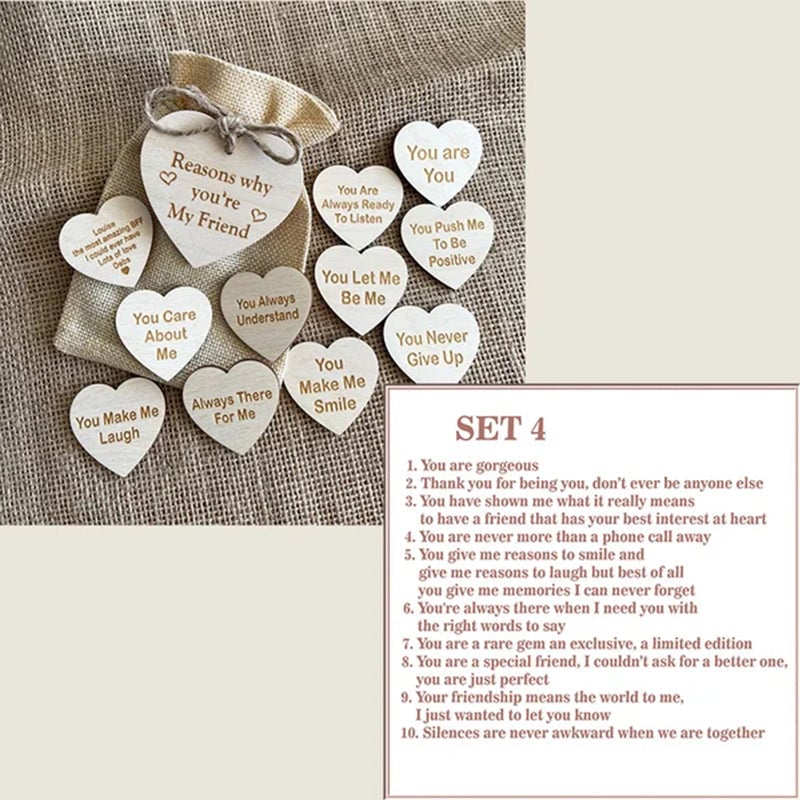 🔥 BIG SALE - HALF PRICE🔥🔥"Reasons Why You Are My Friend" Friendship Gift