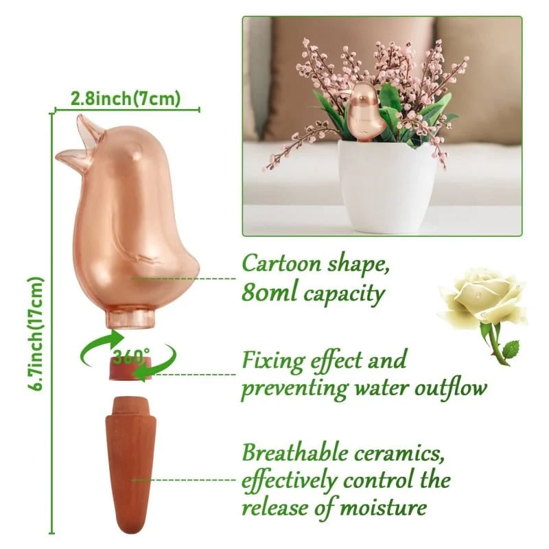✨Birdie Type Automatic Flower Waterer✨-BUY TWO 10% OFF
