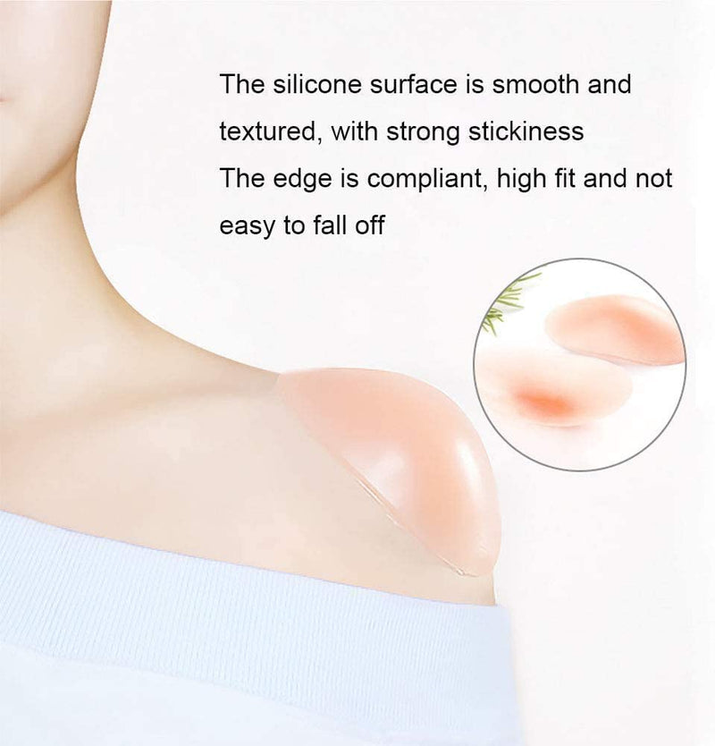 🔥🔥（BUY 3 FREE SHIPPING) Naturally Silicone -Transparent Anti-slip Shoulder Pads+Free 🎁 BIRD'S NEST HAIRPIN