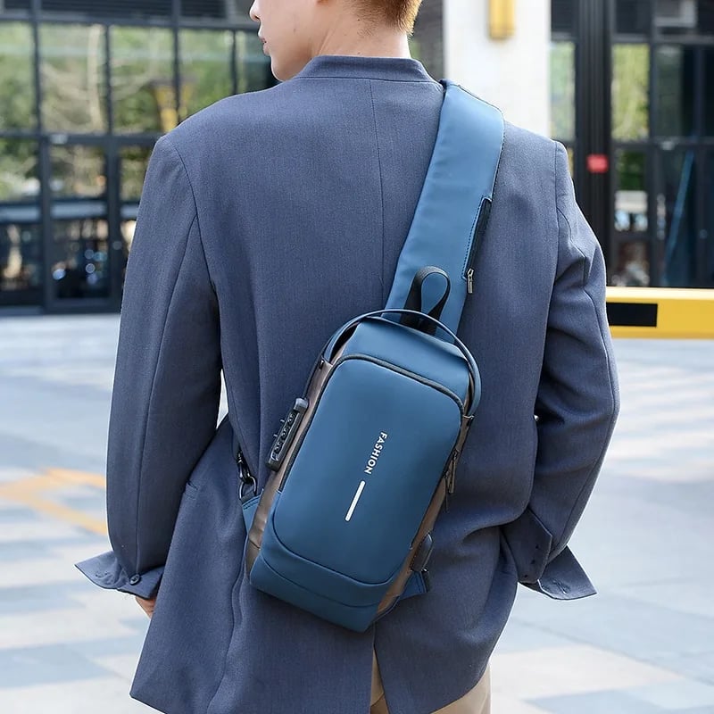 USB charging sport sling  Anti-theft shoulder bag(Buy 2 Free Shipping)