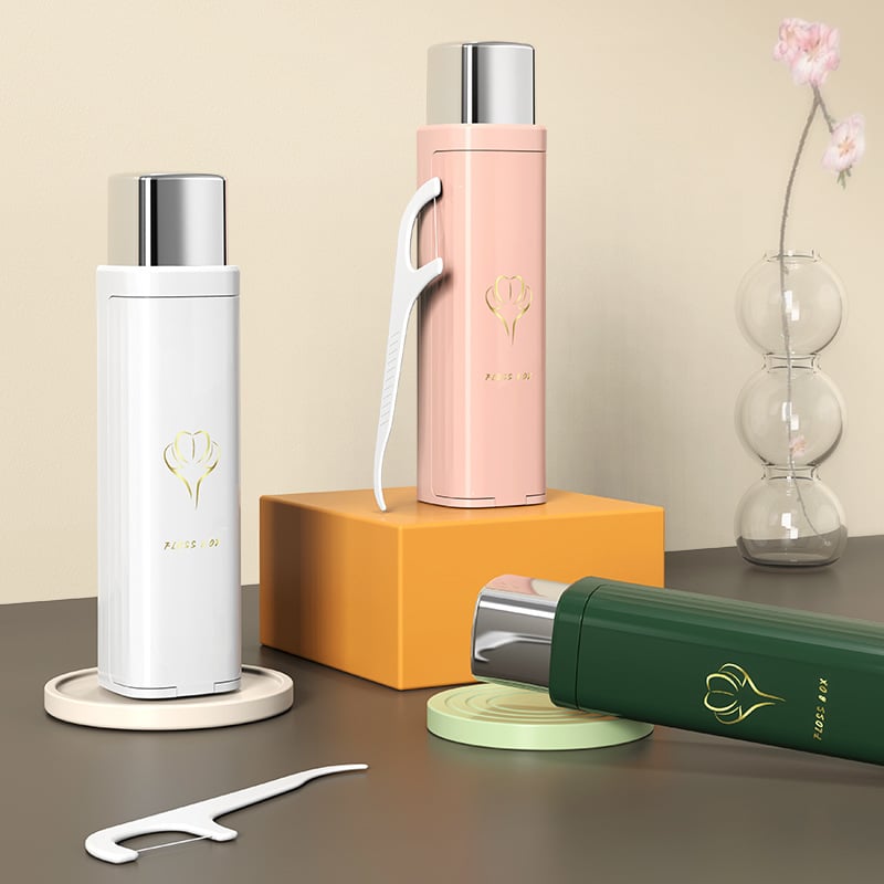(🔥HOT SALE NOW - 48% OFF)-Portable Floss Dispenser（BUY 2 GET 2 FREE）