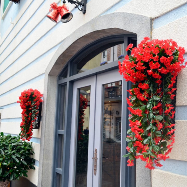 🔥🏡Vivid Artificial Hanging Orchid Bunch