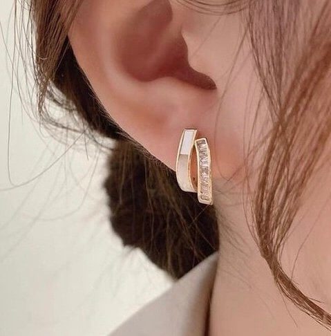 💖2022 Mother's Day Promotion- 49% OFF🌹Shiny Crystal Earrings